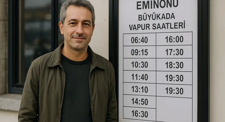 Eminönü Büyükada Vapur Saatleri - Eminönü Kalkışlı Saat ve Güzergahlar