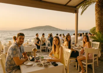 Büyükada'da Manzaralı Masa Garantili Meyhane Rezervasyonu