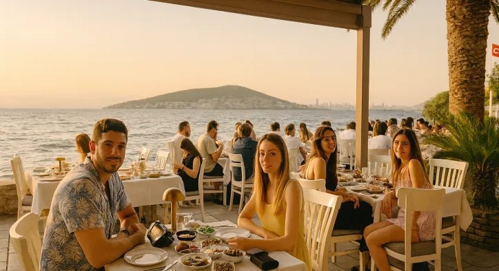 Büyükada'da Manzaralı Masa Garantili Meyhane Rezervasyonu